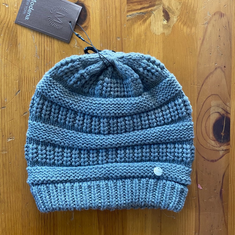 NWT Modena Grey Beanie